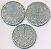 1939. 1P Ag (3x) T:2,2-