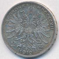 Ausztria 1912. 2K Ag "Ferenc József" T:2-
Austria 1912. 2 Corona Ag "Franz Joseph&quo...