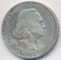 1936. 2P Ag "Liszt Ferenc" T:2 patina
Adamo P7.3