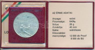 1984. 500Ft Ag "Los Angeles-i Nyári Olimpia" T:BU Eredeti tokban, tanúsítvánnyal!