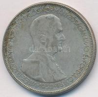 1930. 5P Ag "Horthy jobbra" T:3
Adamo P8