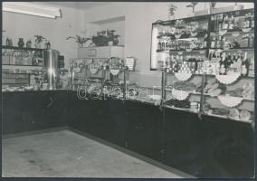 1958 Magyar Rádió büféje fotó 12x9 cm