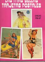 24 db kitéphető erotikus képeslapot tartalmazó füzet a hatvanas évekből