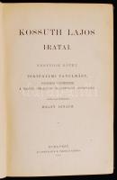 Kossuth Lajos iratai. IV. kötet. Sajtó alá rendezte Helfy Ignácz. Bp. 1894, Athenaeum. Aranyozott, f...