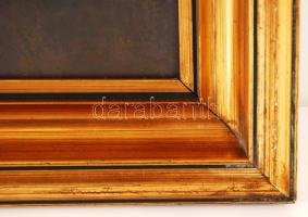 Hatvani Perlusz Gyula (1896-1944): Házak a hegyek alatt. Pasztell, papír, jelzett, üvegezett keretbe...