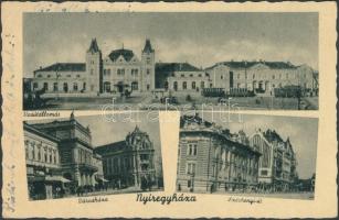 Nyíregyháza, vasútállomás, városháza, Széchenyi út (EK)