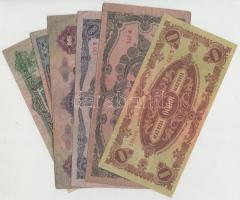 21db-os vegyes, magyar pengő bankjegy tétel T:vegyes