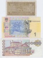 Ukrajna / Német megszállás 1942. 1K + 1994. 200.000K + 2006. 1H T:I-,II,III-
Ukraine / German occupa...