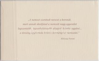 2000. 2000Ft "Millennium" (3x) egymás utáni sorszámmal, eredeti díszcsomagolásban, tájékoz...