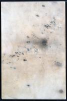 1947. "Magyar Labdarúgó Játékvezetők Testülete" plakett márvány lapon Nádas Ödönnek, a mag...