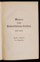 Meyers Großes Konversations-lexikon. Ein Nachschlagewerk des allgemeinen Wissens. 1. köt.: A bis Ast...
