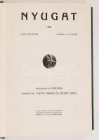 Nyugat 1908. 1-2. köt. Bp., 1987, Akadémiai Kiadó. A Nyugat folyóirat 1908-as évfolyamának reprint k...
