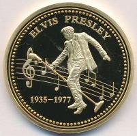 Amerikai Egyesült Államok DN "Elvis Presley / A rock 'n' roll királya" aranyozot...