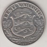 Észtország 1930. 2K Ag T:2- karc
Estonia 1930. 2 Krooni Ag C:VF scratched
Krause KM#20