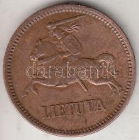 Litvánia 1936. 5c Br T:2-
Lithuania 1936. 5 Centai Br C:VF
Krause KM#81