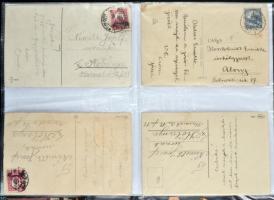 6 db RÉGI motívumlap, szignós (Ebner, Bertiglia, Wills, Boriss); gyerek / 6 old motive cards, signed...