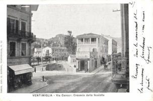 Ventimiglia, Via Cavour, Crocevia della Scaletta / street (EK)