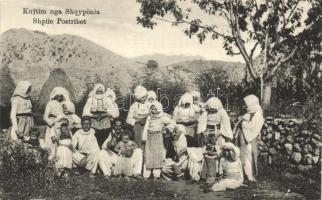 Kujtim nga Shqypenia, Shpiie Postribet / Albanian folklore from Postribe