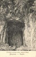 Menyháza, Briényi vízhányó szikla csarnok / rock, cave