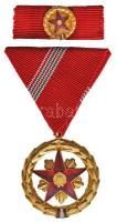 1957. "Szocialista Munkáért Érdemérem" szalagsávval, miniatűrrel dísztokban T:1