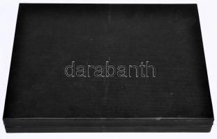 Éremtartó kazetta kivehető tálcával, 24 férőhellyel, használt, de újszerű állapotban