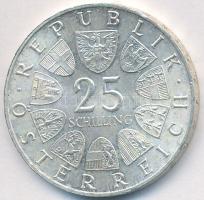 Ausztria 1965. 25Sch Ag "Műszaki Főiskola - Bécs" T:2 Austria 1965. 25 Schilling Ag "Technical College - Vienna" C:XF Krause KM#2897