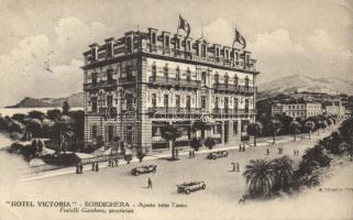 Bordighera, Hotel Victoria, automobiles (EK)