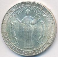 Ausztria 1955. 25Sch Ag "Nemzeti Színház" T:2 
Austria 1955. 25 Schilling Ag "Nationa...