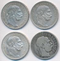 1893-1915. 1K Ag (4x) T:2,3