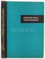 Gáldi László: Ismerjük meg a versformákat. Bp., 1961, Athenaeum Nyomda. Kiadói félvászon kötés, kissé kopottas állapotban.