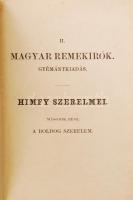 Kisfaludy Sándor: Himfy szerelmei II. A boldog szerelem (Magyar Remekírók Gyémántkiadás). Bp, 1858. ...