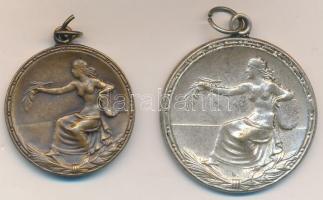 DN "Magyar Atlétikai Szövetség" ezüstözött Br emlékérem füllel. Szign.: Ludvig BP. (35mm) ...