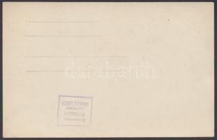 cca 1910 Honti Sándor (Szeged) felvétele egy lóversenyről, ahol katonai versenyző is indult, fotólap...