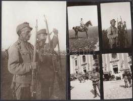 1918 Nagyvárad Püspökfürdő feliratú tasakban őrzött katonai negatívokról készült későbbi másolatok, ...