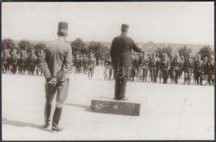 1918 Nagyvárad Püspökfürdő feliratú tasakban őrzött katonai negatívokról készült későbbi másolatok, ...