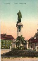 Warsaw, Warszawa; Pomnik Mickiewicza / statue