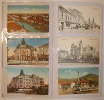 Képeslaptétel, 227 db többnyire Magyarország + Erdély sok hosszúcímzésűvel és lithokkal, kevés külfö...