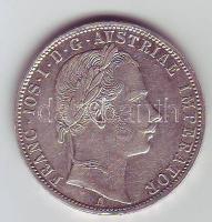 Ausztria 1861A 1Fl Ag T:1/2