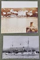 1900 Házi készítésű mini fotó album Isztriai utazás képeivel. Összesen 30 db kis fotó, benne érdekes...