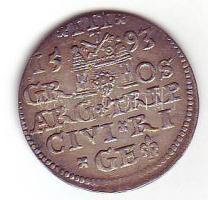 Lengyelország 1597. IIISgr (ezüstgaras) Ag III.Zsigmond T:2/3