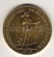 1908. 100K Au 33,875gr utánveret T:I