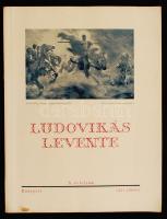 1931 Ludovikás levente c. évkönyv X. évfolyama. Szerk.: Rózsás József. Sok fényképpel, színes festménnyel, érdekes aktuális hírekkel, beszámolókkal, egyéb írásokkal. Papír védőborítóval, jó állapotban.