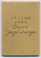 Jugoszlávia 1963. "Kajak-kenu Világbajnokság / 1963. Jajca - Jugoszlávia" Br emlékplakett ...