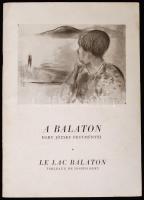 Horváth Béla (szerk.): A Balaton. Egry József Festményei. Keszthely, 1958, Révai Nyomda. Füzet papír kötésben.