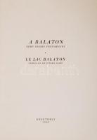 Horváth Béla (szerk.): A Balaton. Egry József Festményei. Keszthely, 1958, Révai Nyomda. Füzet papír...