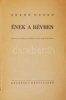 Szabó Desző: Ének a révben. Tolnai Gábor kísérő tanulmányával. cc. 1928, Körmendy Könyvkiadó