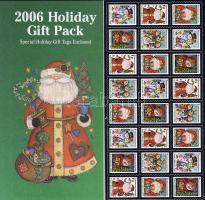 kb 60 db modern karácsonyi levélzáró