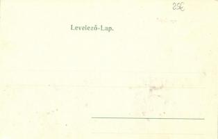 Medgyes, Mediasch; Piactér, Kleiner Marktplatz; Verlag bei Fritz Guggenberger / market place, shops