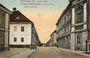 Újvidék Pétervárad, Jelacic Gasse, Jelaciceva ulica / street (EK)