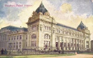 Bucharest, Palatul Postelor / Post palace (EK)